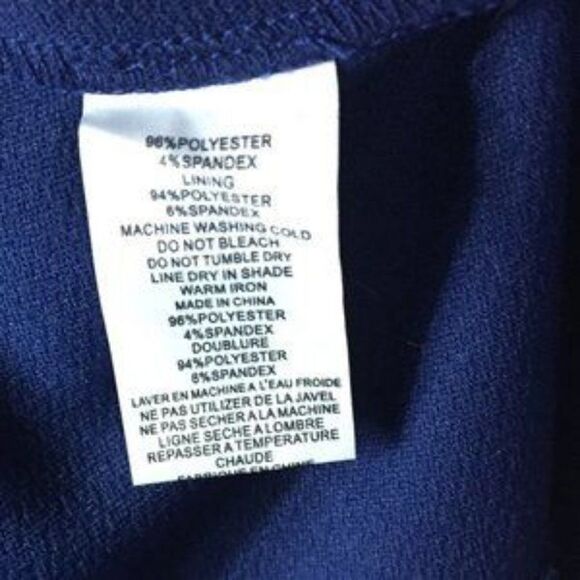 Trina Turk Blue Off The Shoulder Halter Mini Dress size 4 - Picture 7 of 7